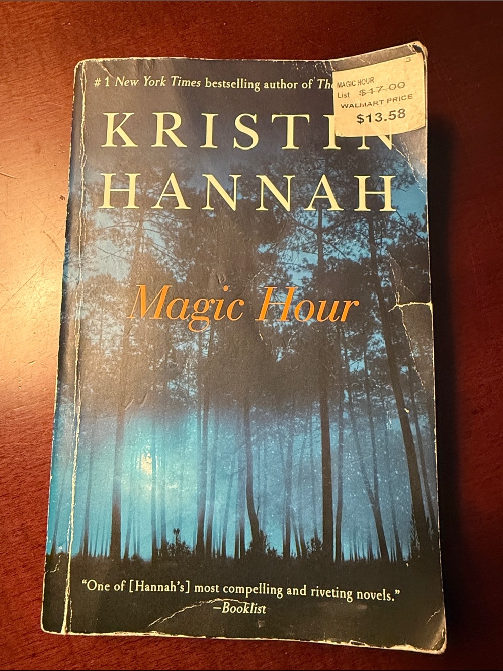 Kristin Hannah "Magic Hour" Paperback